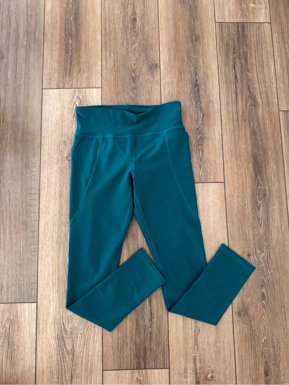 Old Navy Forest Green Girls' High-Waist Active Leggings
